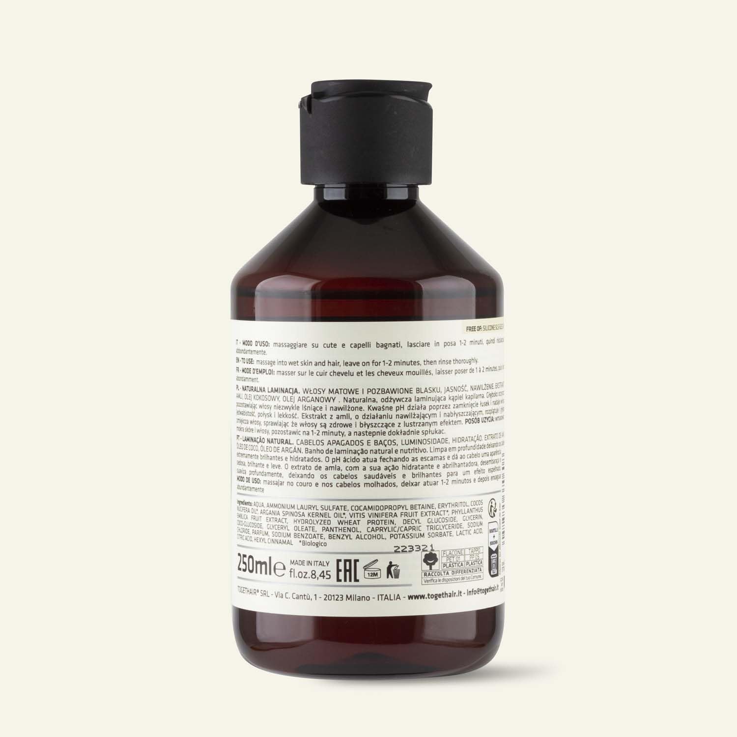 Togethair Natural Glossy Shampoo 250ml, 250 ml (Pack of 1) - Image 2