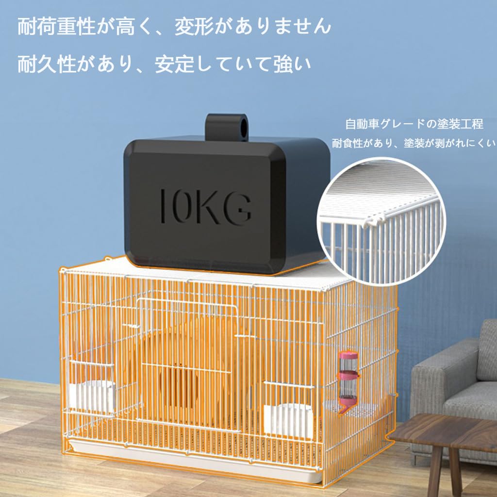 Amazon | Jshigogo ペットゲージ うさぎケージ チンチラ ケージ