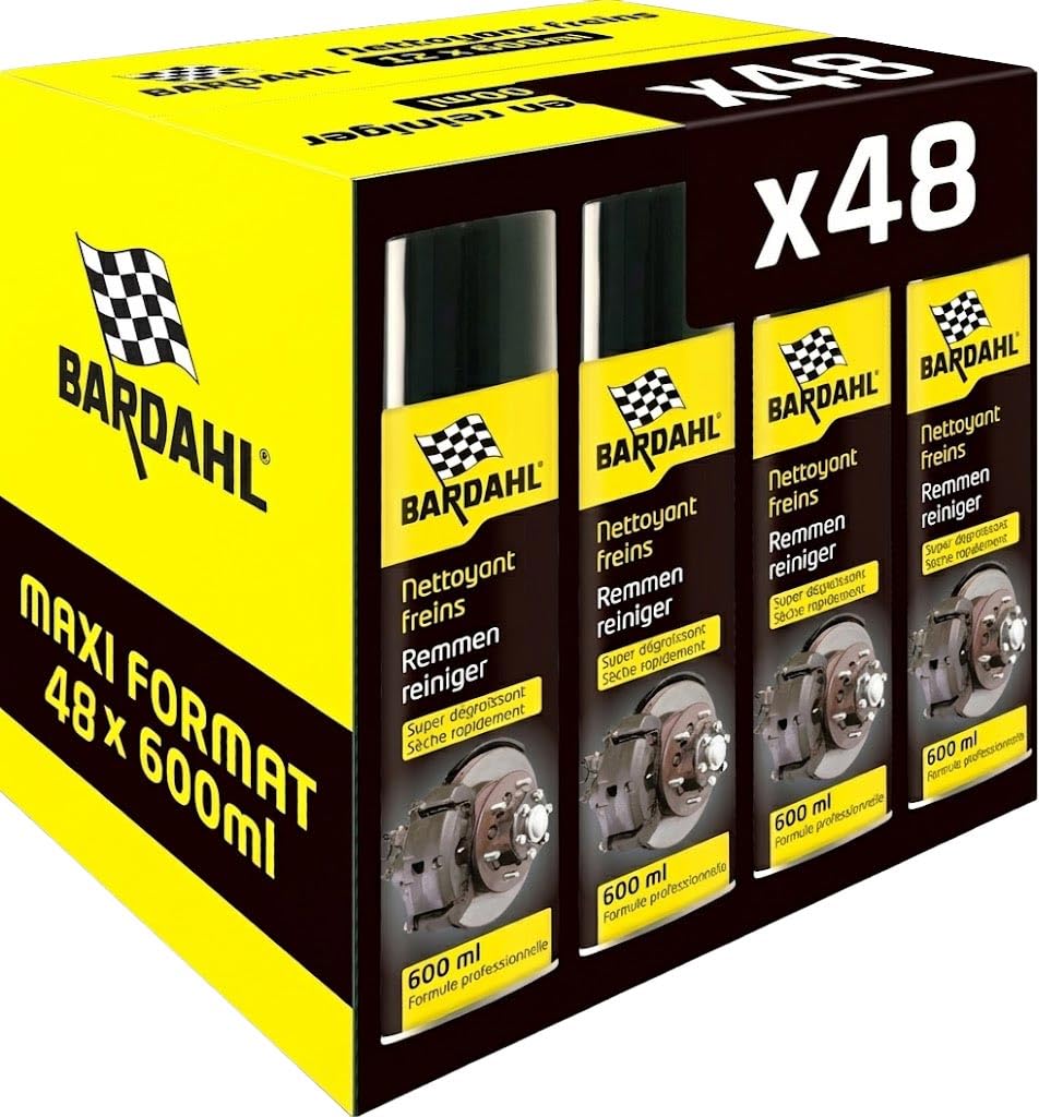 Dégraissant nettoyant freins BARDAHL 600ml (lot x48)