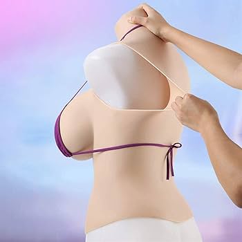 揺れる高?シリコン充填高襟シリコンバスト Dカップ 肌色 Amazon.co.jp: 揺れる高级シリコン充填高襟シリコンバスト D