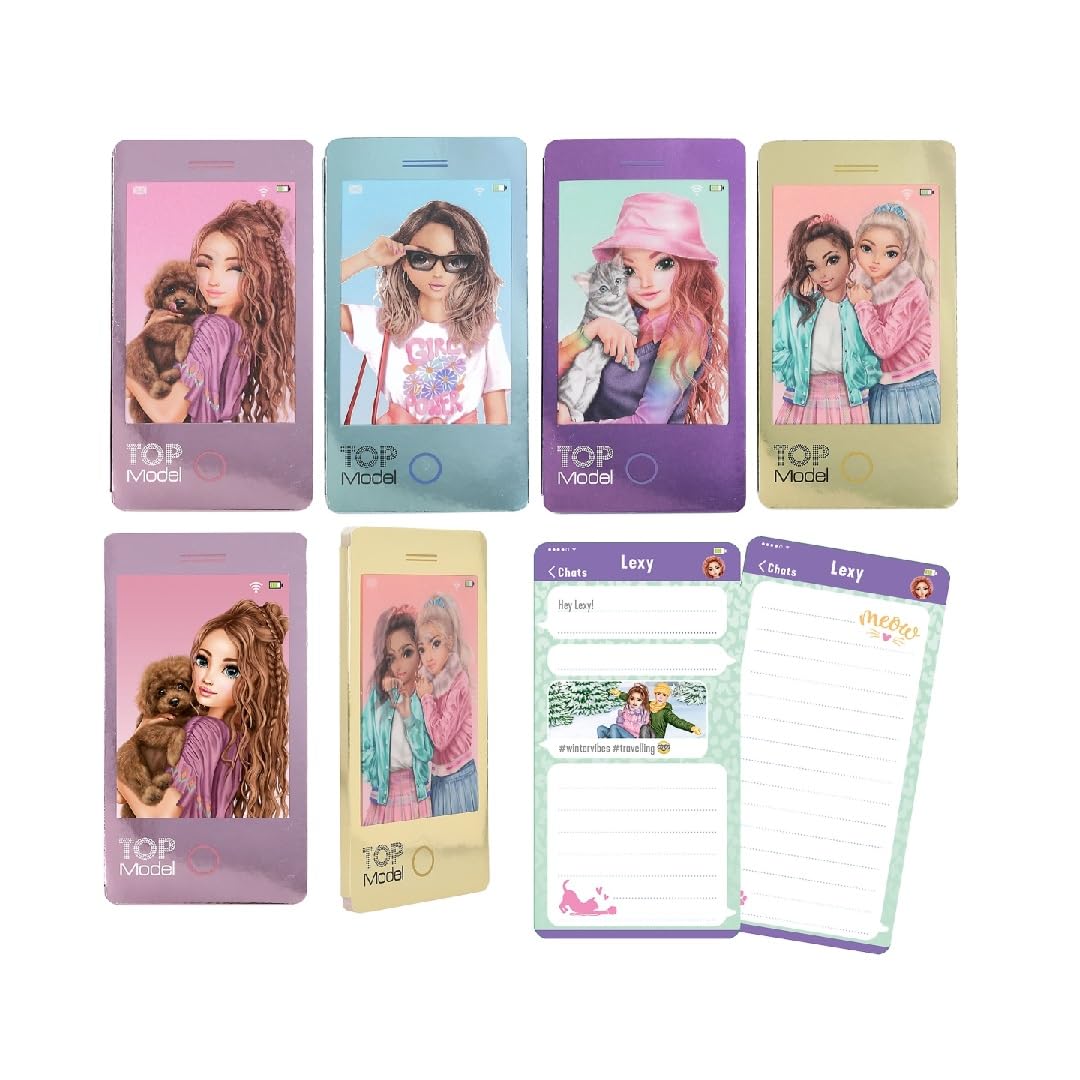 Depesche Topmodel Mobile Style Notebook With Wobbling Picture