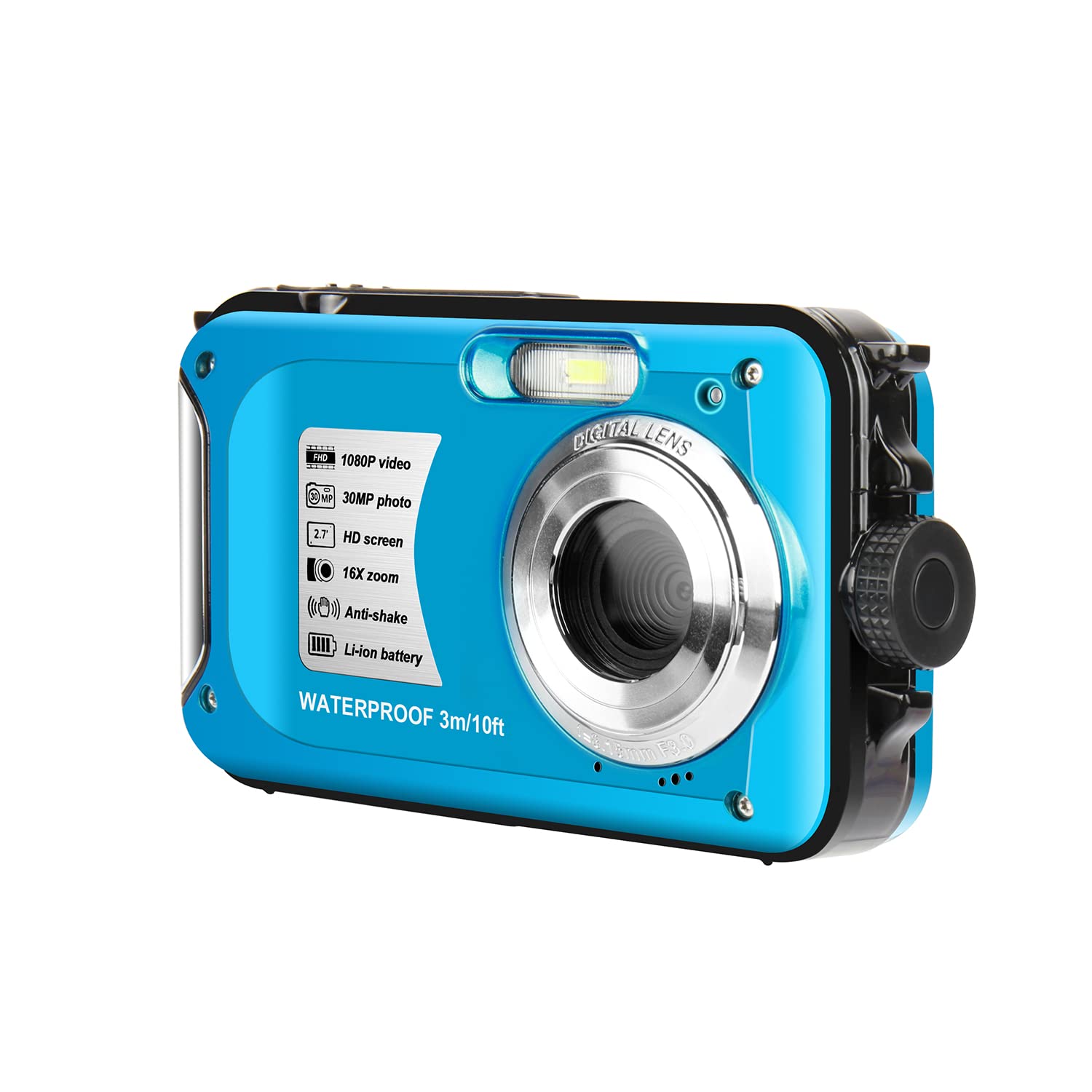 Hoe stel je een Waterdichte Compactcamera in
