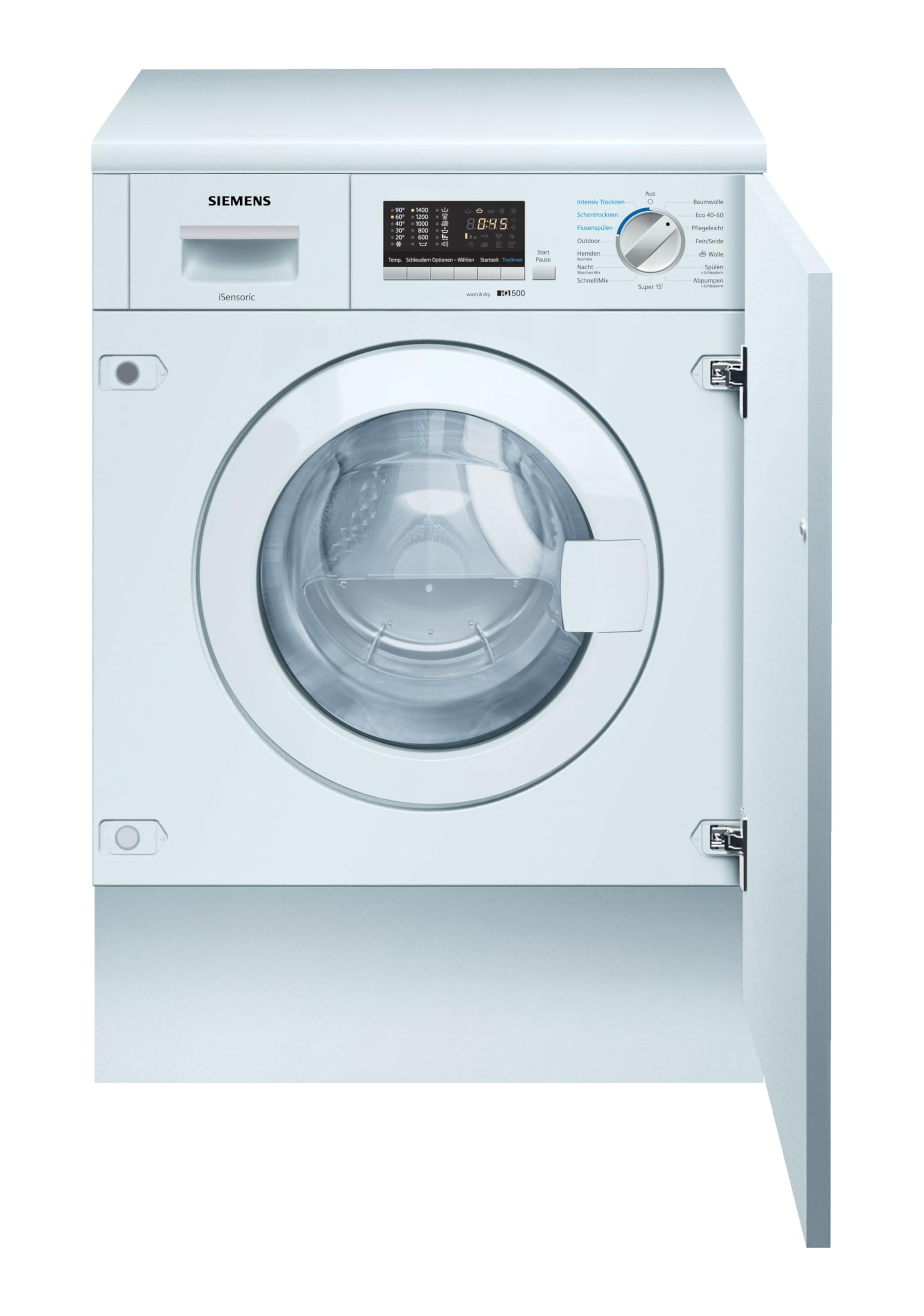 Siemens WK14D543 iQ500 Einbau-Waschtrockner