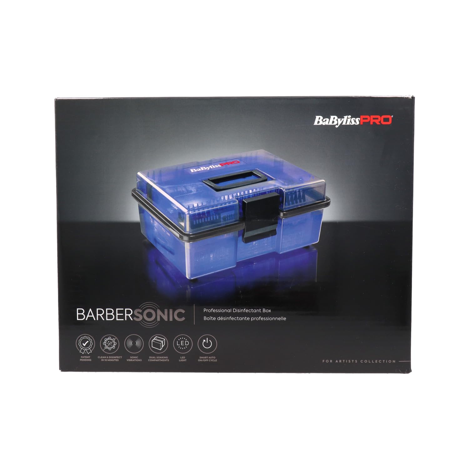 Babyliss Pro 4Artist Barber Sonic - Sterilisationsbox