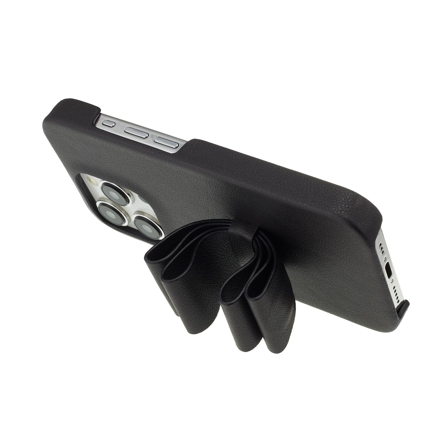 ランバンオンブルー　iPhoneケース　iPhone 15pro ブラック iPhone 15 Pro リングリボンスマホケース|LANVIN en Bleu | LANVIN en