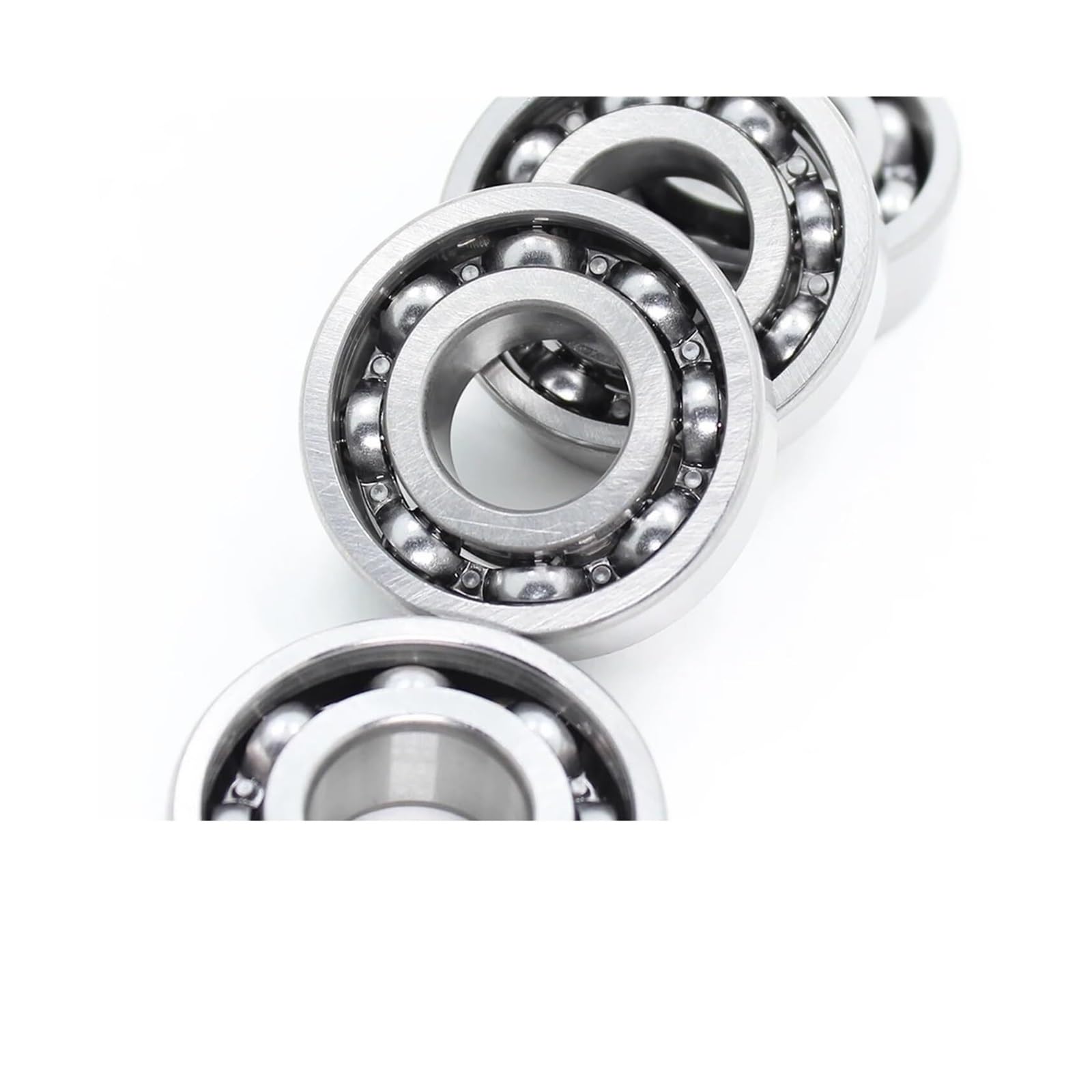 6204 Lager 20 * 47 * 14 mm ABEC-3 P6 (2 Stück) for Motorrad-Motorkurbelwelle 6204 offene Kugellager ohne Fett - Dichtungssatz-Sortiment