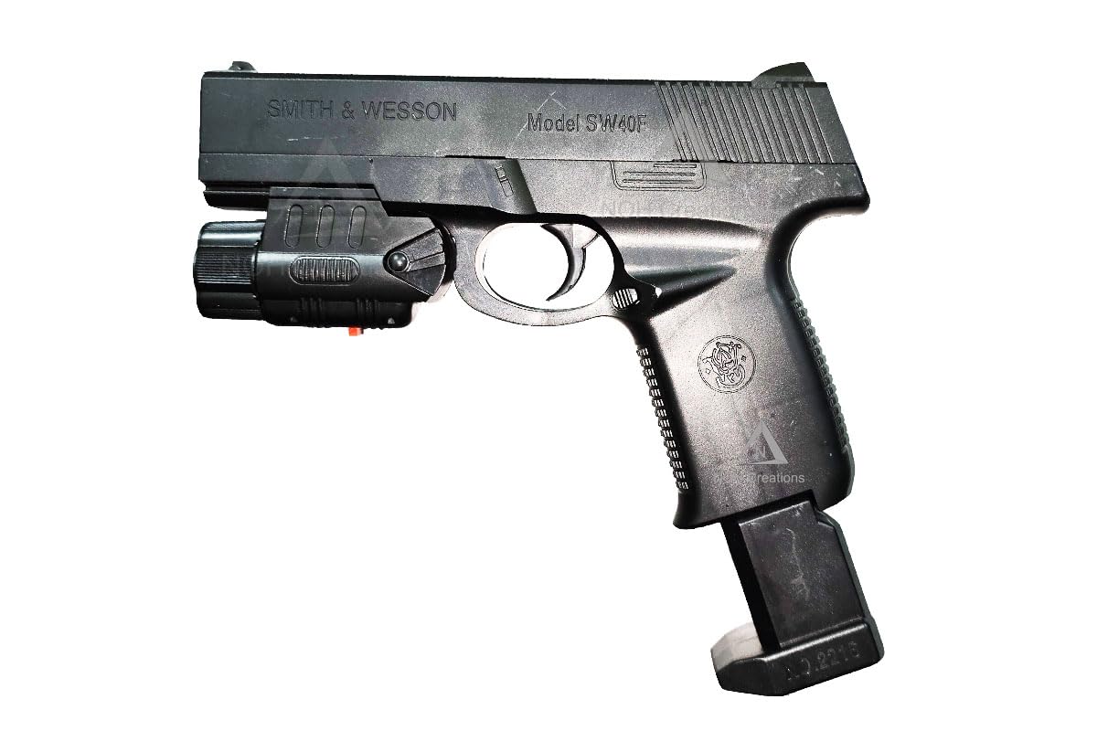 AS® R60 Full Plastic Slide 350 FPS Hi-Capa Gas Blowback Airsoft Pistol with Laser Light