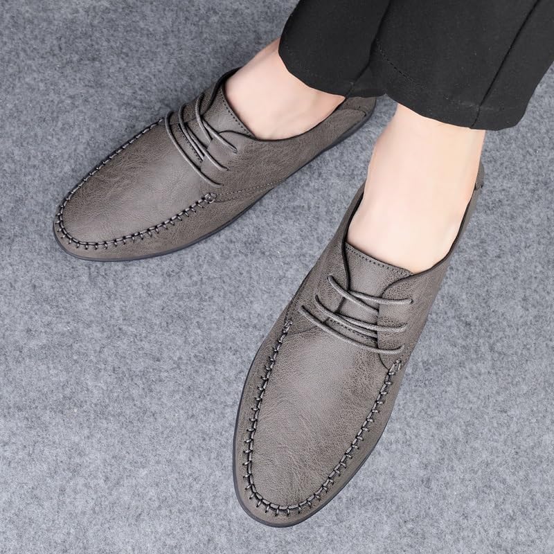Men's Lace-up Oxfords Men's Dress Shoes Business Casual Formal Shoes Office Work Low Top Dress Shoes Casual Work Office Comfortable Business Shoes3