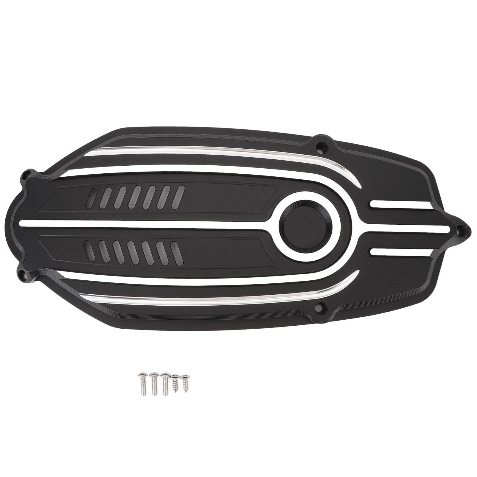Pukłotka Przednie Silnik, Przedni Obudowa Silnika Motocyklowego Zapobiega Kolizji Aluminium Aluminium Estetyczne atrakcyjność R Ninet Racer Scrambler (BLACK)
