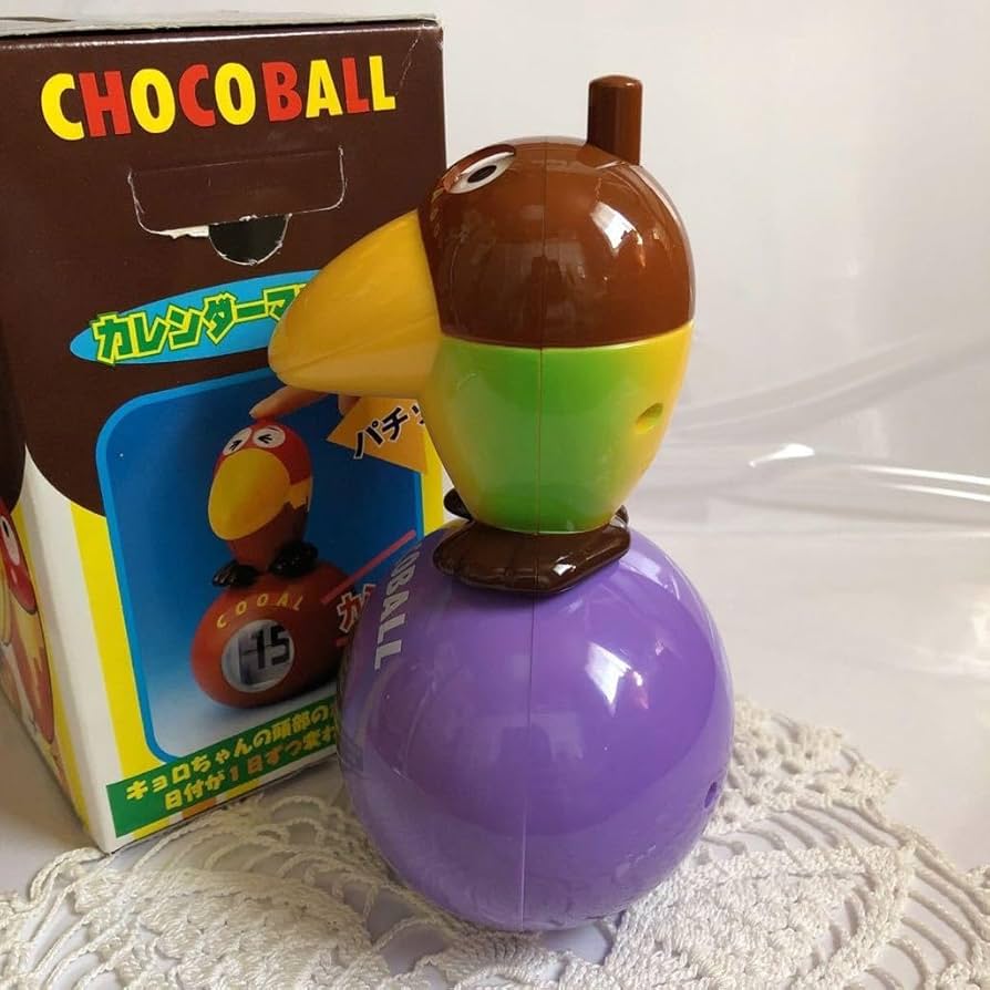 【新品】 森永チョコボール キョロちゃん カレンダーマスコット 新品】 森永チョコボール キョロちゃん カレンダーマスコット