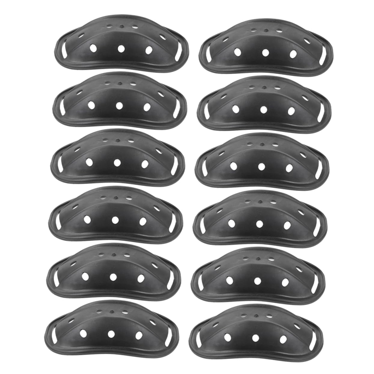 FUNOMOCYA 15Pcs Chin Guards for Helmets Multi Purpose Motorcycle Electric Bike Skating Baseball Protection Durable Comfortable Chin Pads Easy Installation Injury Minimization