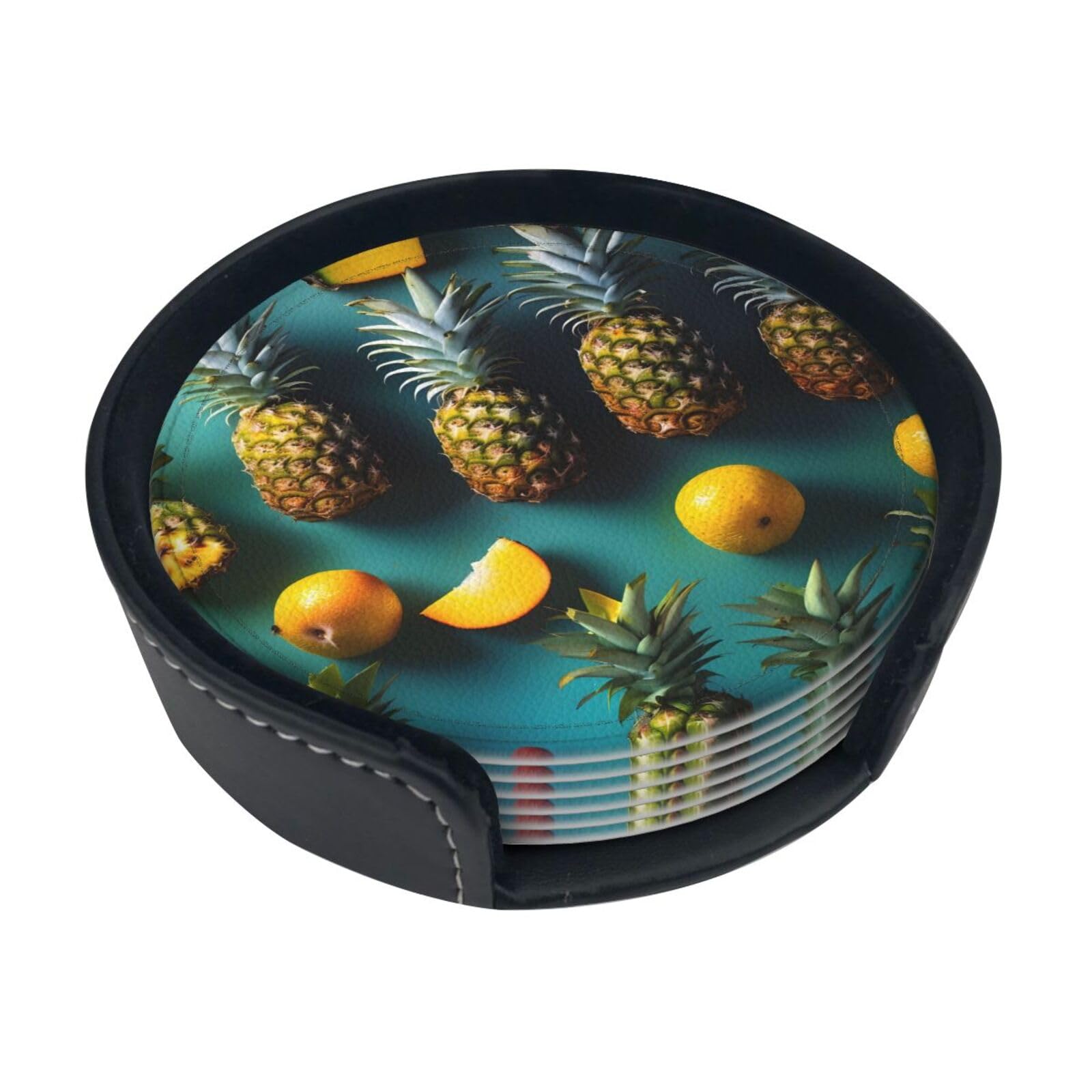 Dessous de verre ananas pour vos apéritifs et moments de détente en terrasse