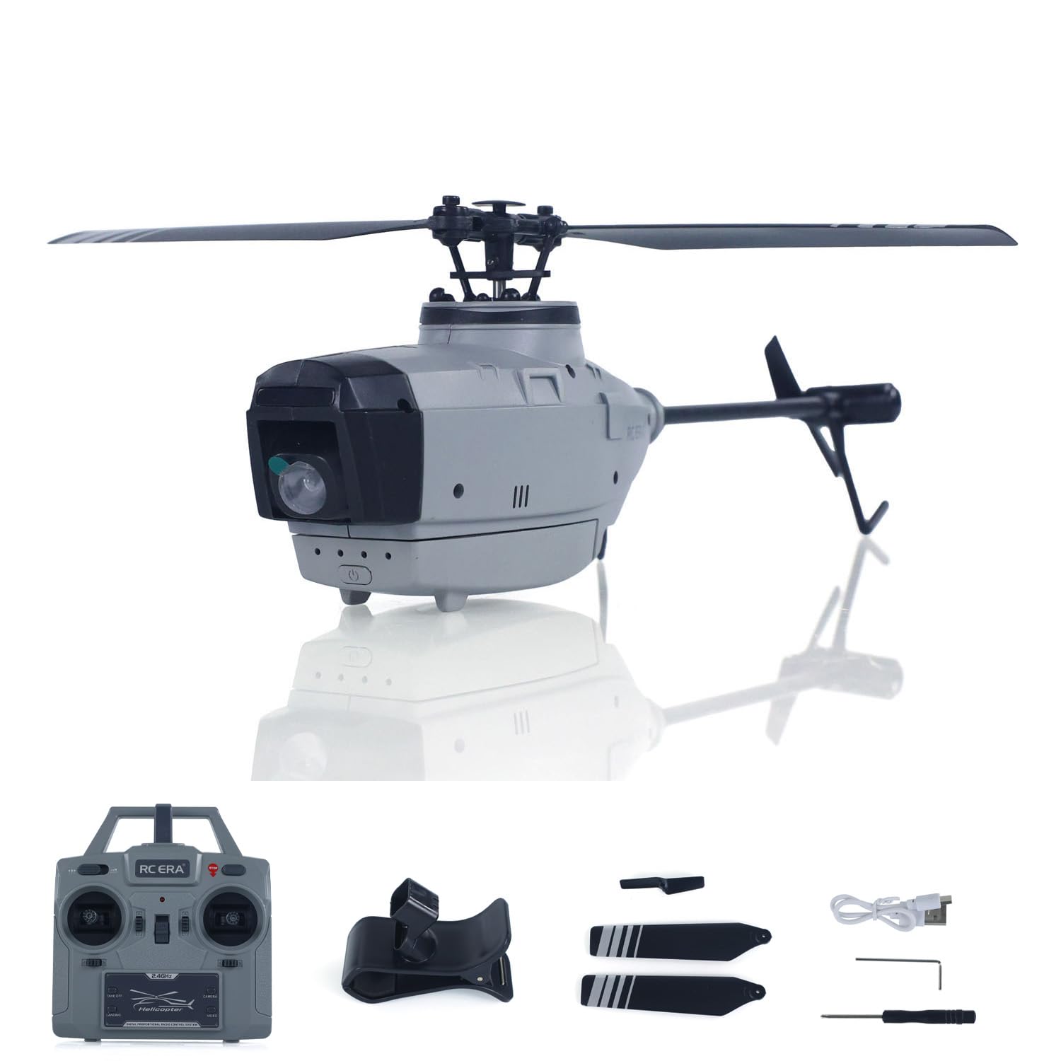 C127AI RC elicottero 5G WiFi 1080P fotocamera 2,4G RC Ai Craft con sistema di rilevamento AI 6 assi giroscopio modello giocattolo