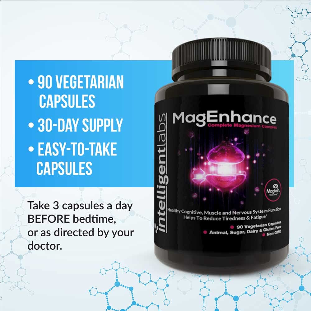 Intelligent Labs MagEnhance Magnesium Supplement, MagnesiumLThreonate