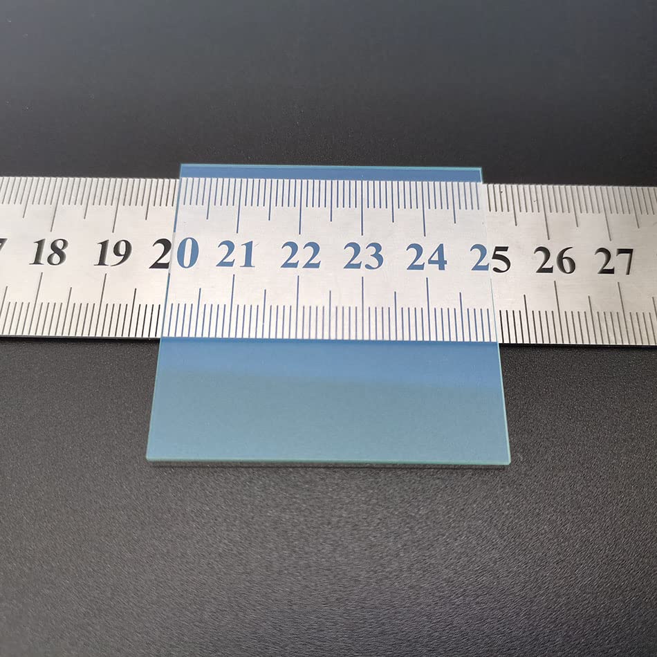 Image of ITO (Indium tin Oxide)Coated Conductive Glass Slides 50x50mm Resistance 7 ohm /sq (8 Pcs)