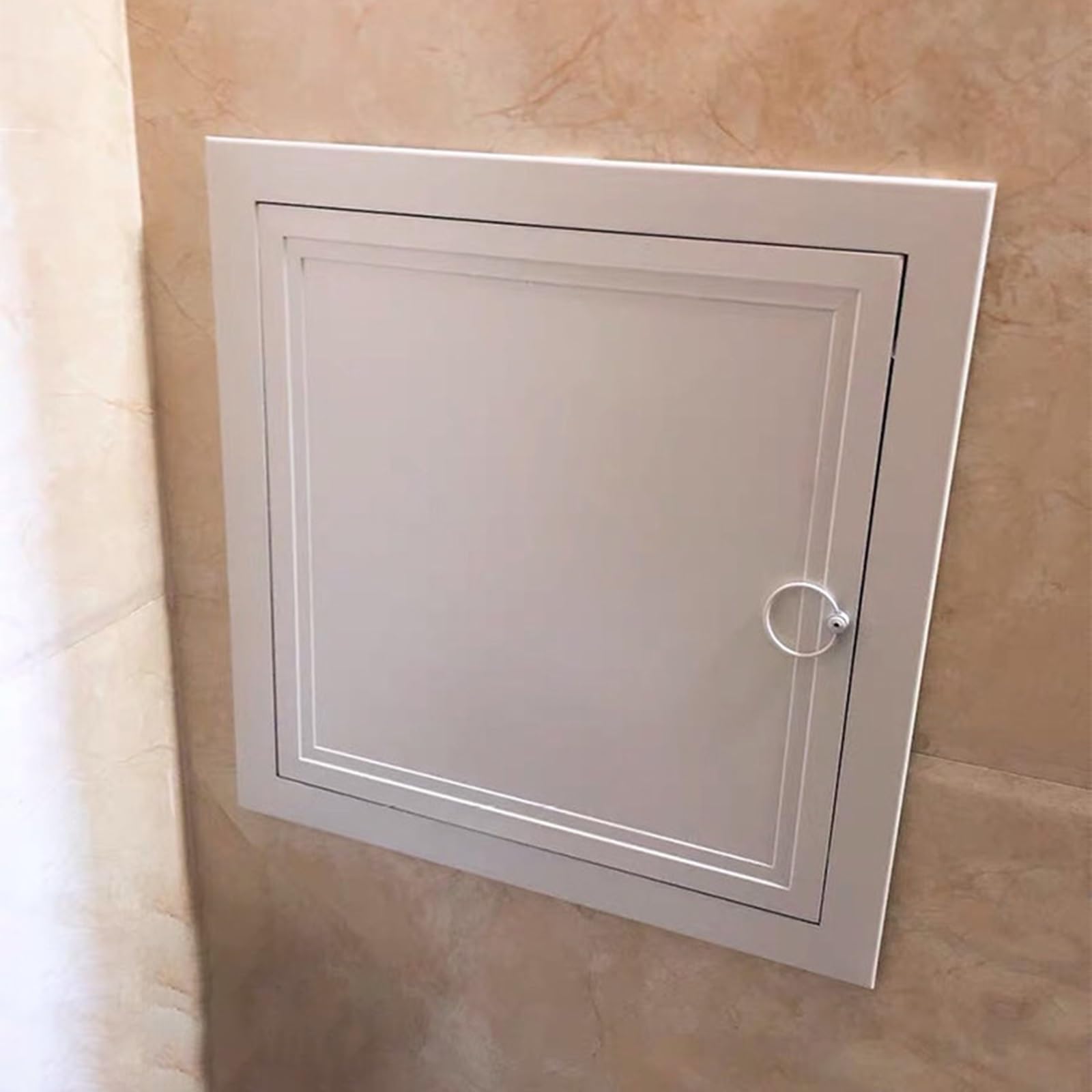 WLCGYD Wall Plumbing Access Panel for Drywall, 12x12 12x16 16x21 24x24 36x16 Inspection Door Service Revision Hatch - Commercial/Residential, Easy To Install(12x16in(30x41cm))