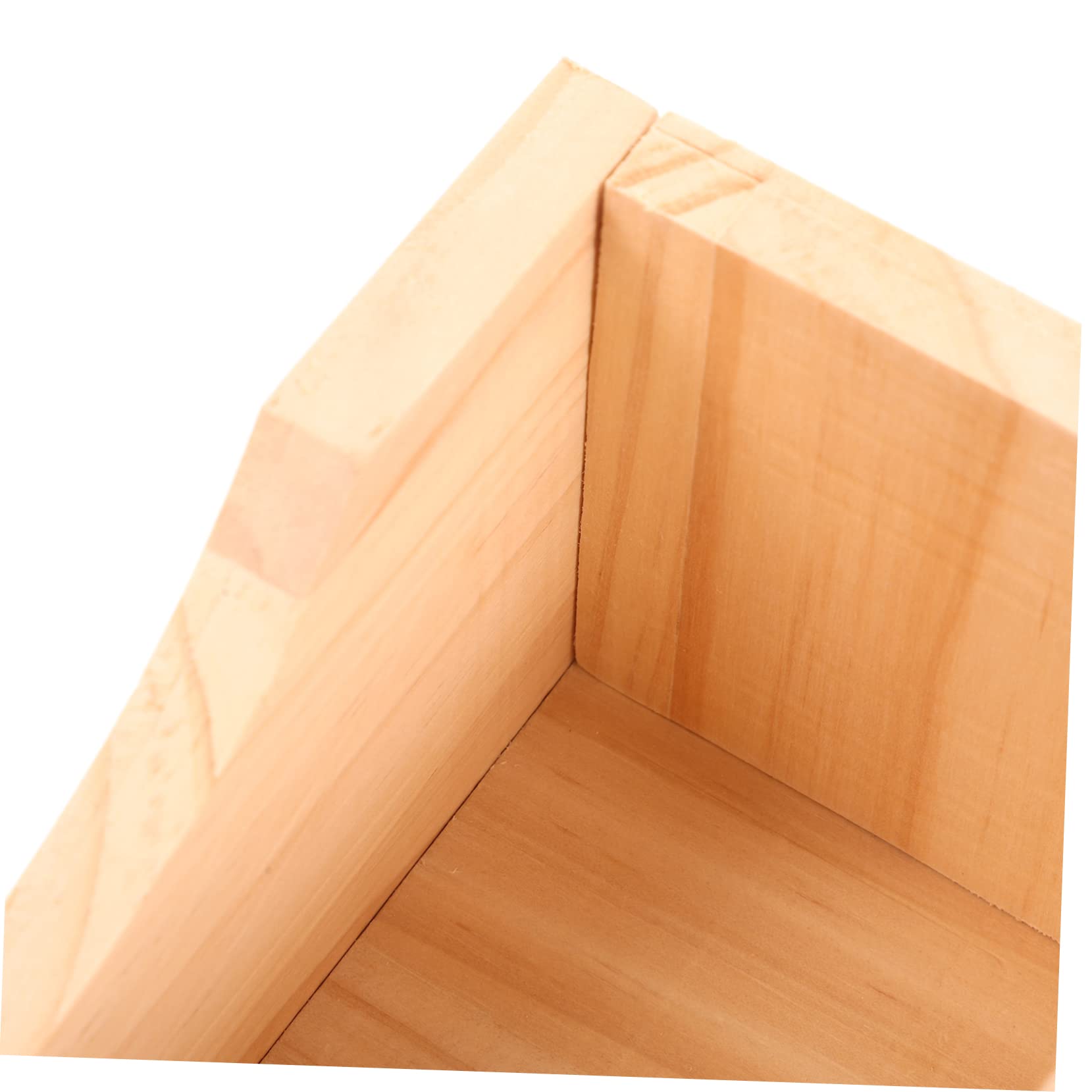 DOITOOL Holz Heuraufe mit Fixator für Kleinen Nager und Hamster Stabiles Kaninchengestell zur Befestigung im Käfig für Trockenfutter und Heuzuführung