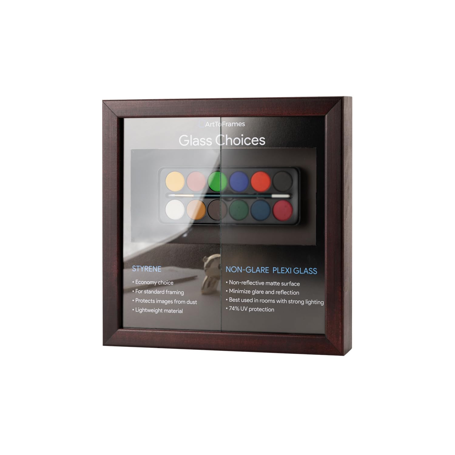 ArtToFrames 14x22 Replacement Tru Vue Reflection Control Acrylic ® for Picture and Poster Frames (Clear-25)