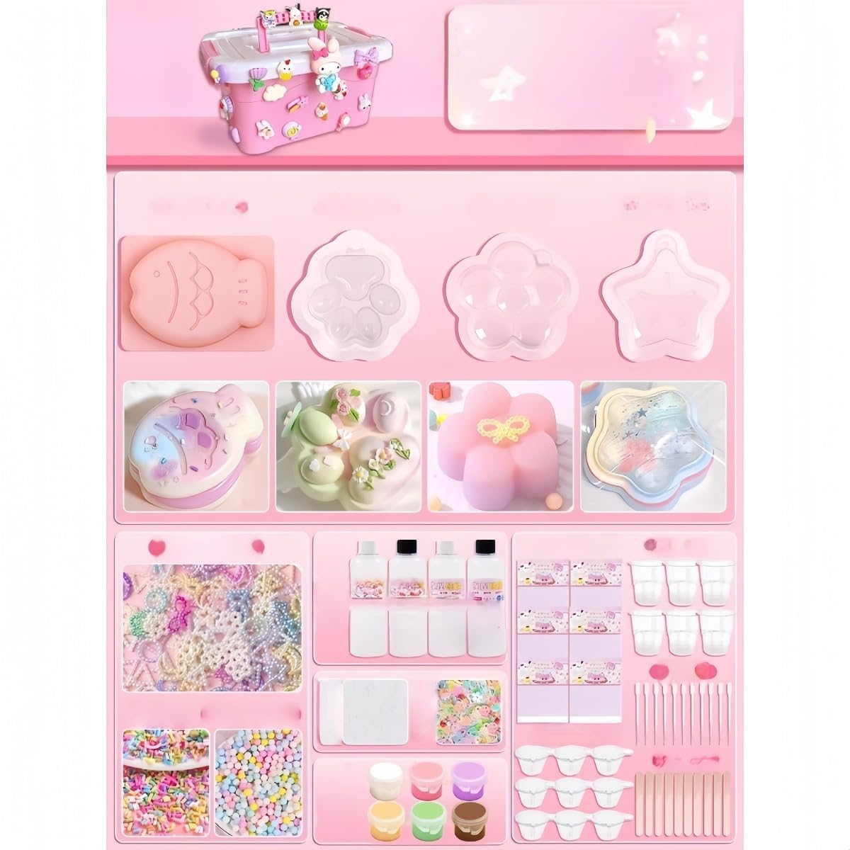 Amazon | EZweekendスクイーズ手作りキット スクイーズレジン セット