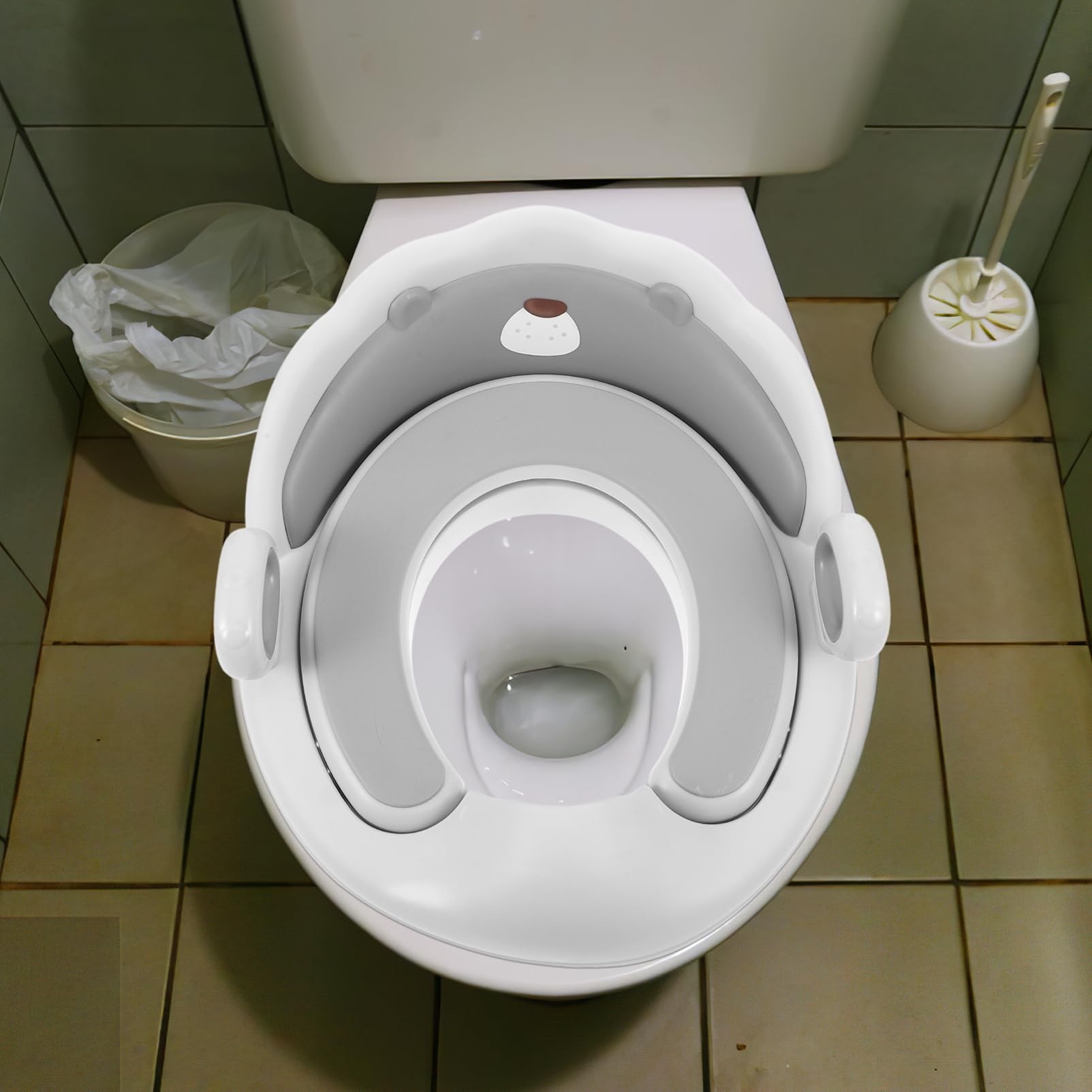 Asiento Wc Reducible para Niños Tapa Ajustable y Material Resistente para Baño 100% Seguro