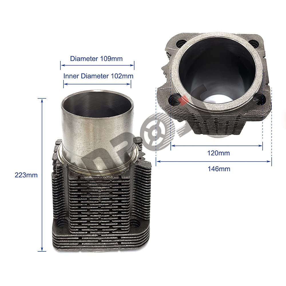 INPOST Nuovo kit di ricostruzione compatibile con Deutz BF6L913