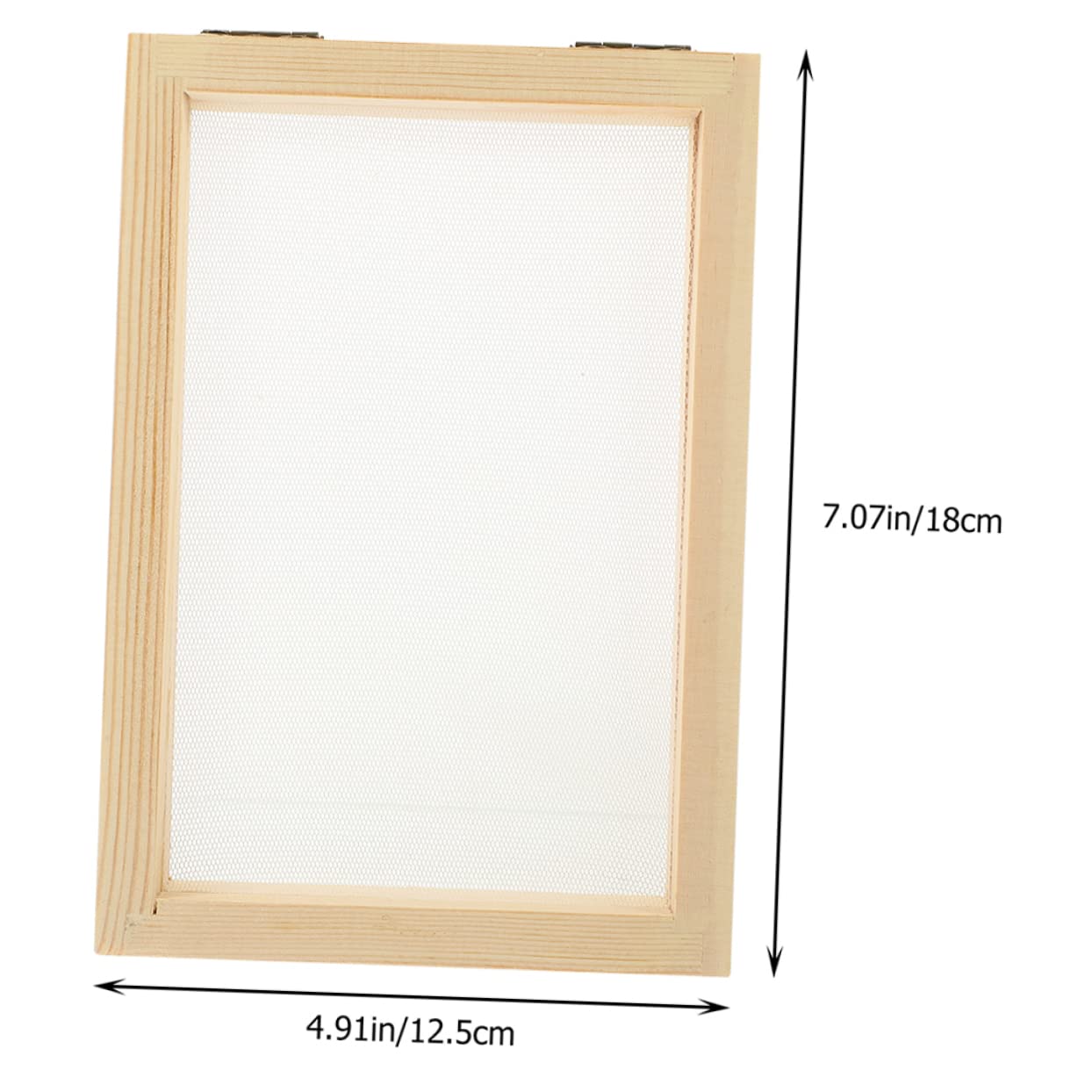 NUOBESTY DIY Paper Craft Wood Paper Making Screen Wooden Frame Enhance Boys and Girls' Hand Skills