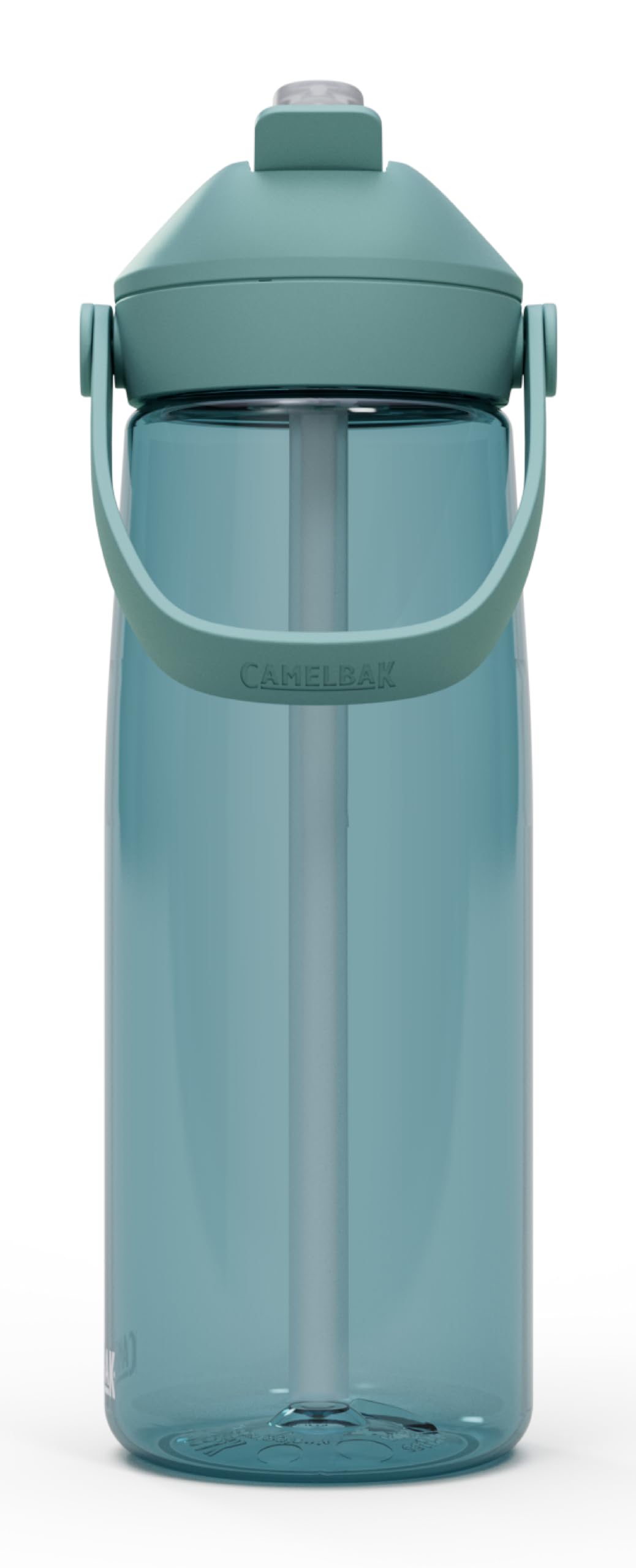 CamelBak Thrive 32oz Flip Straw Water Bottle | Tritan Renew Plastic | Dishwasher Safe | Charcoal