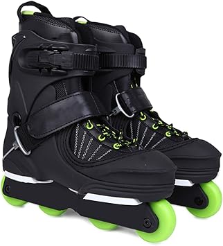 Amazon Co Jp スケートアグレッシブインラインスケートストリートトリックローラースケートシューズフリースケートエクストリームパチングッドメンズアスレチックシューズ ブラック 42 スポーツ アウトドア