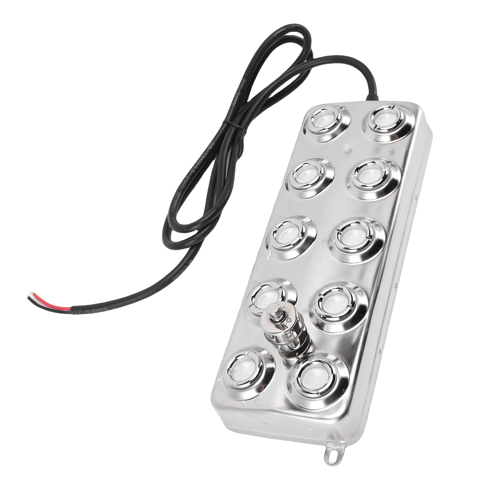 Chrees Brumisateur Ultrasonique Silencieux, 10 Têtes en Acier Inoxydable,