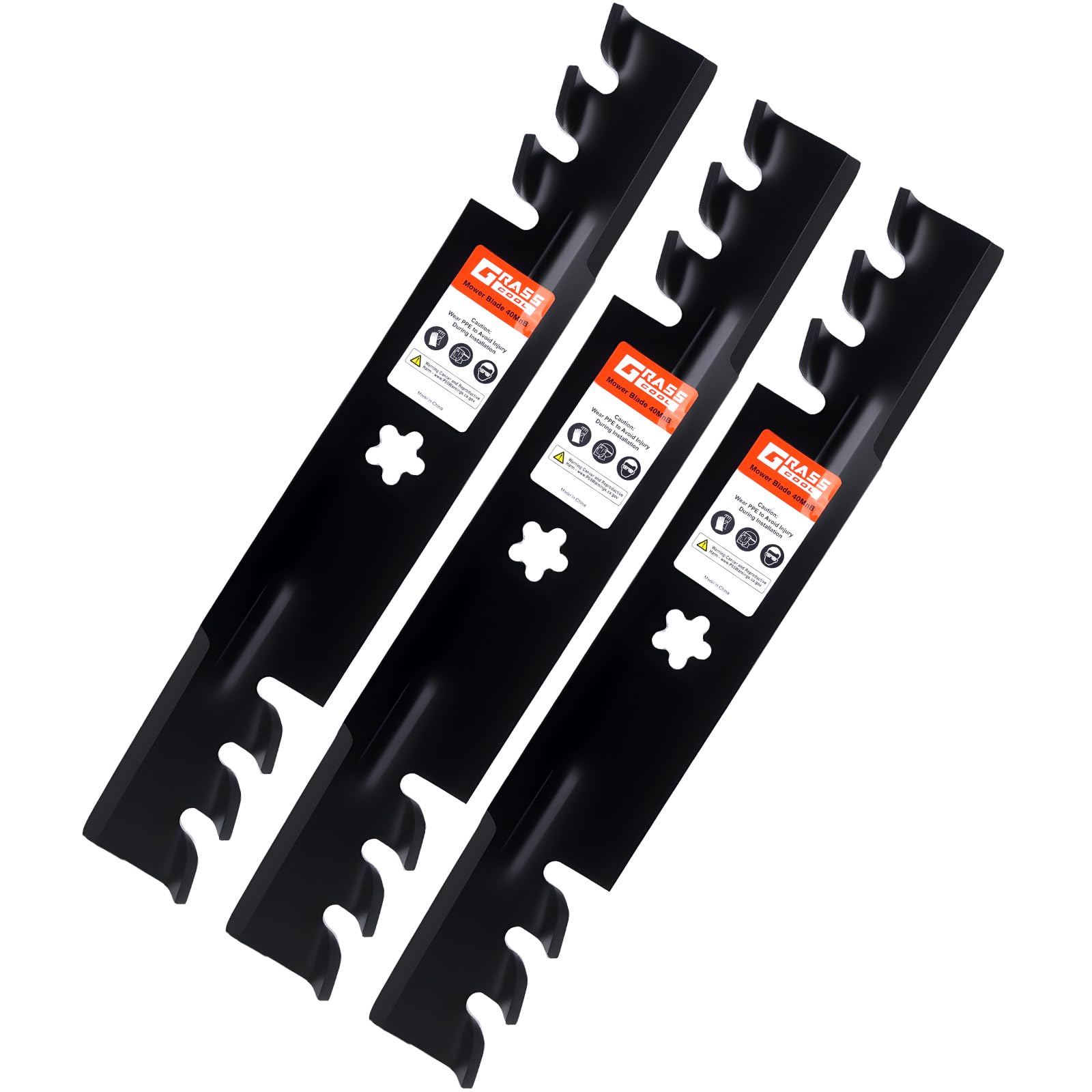 Grasscool YTH24V48 48 inch Deck Husqvarna Mower Mulching Blades 532173921