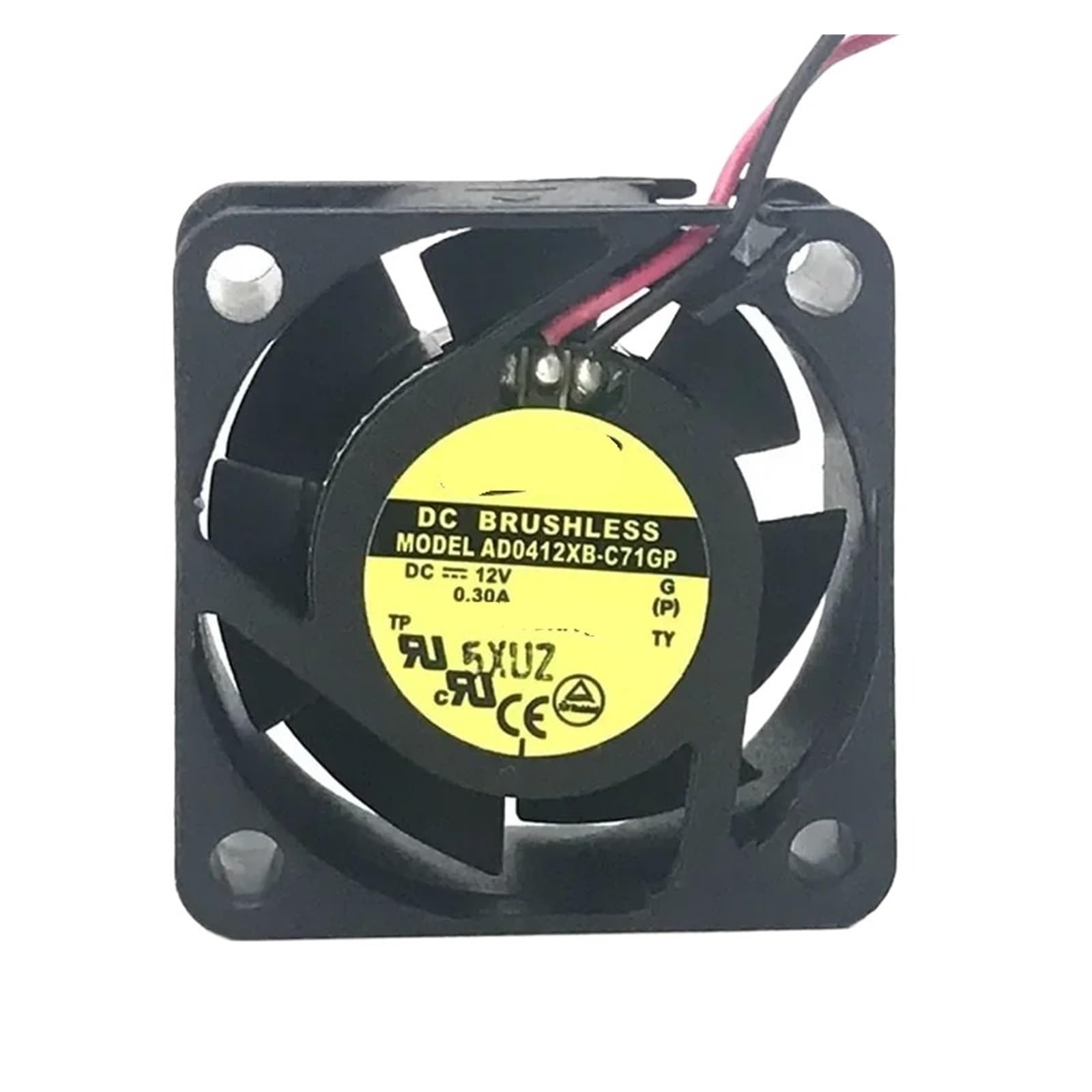 Fcarumiqp One Color 4020 12V 0.30A Ad0412xb-C71gp 4Cm Cooling Fan