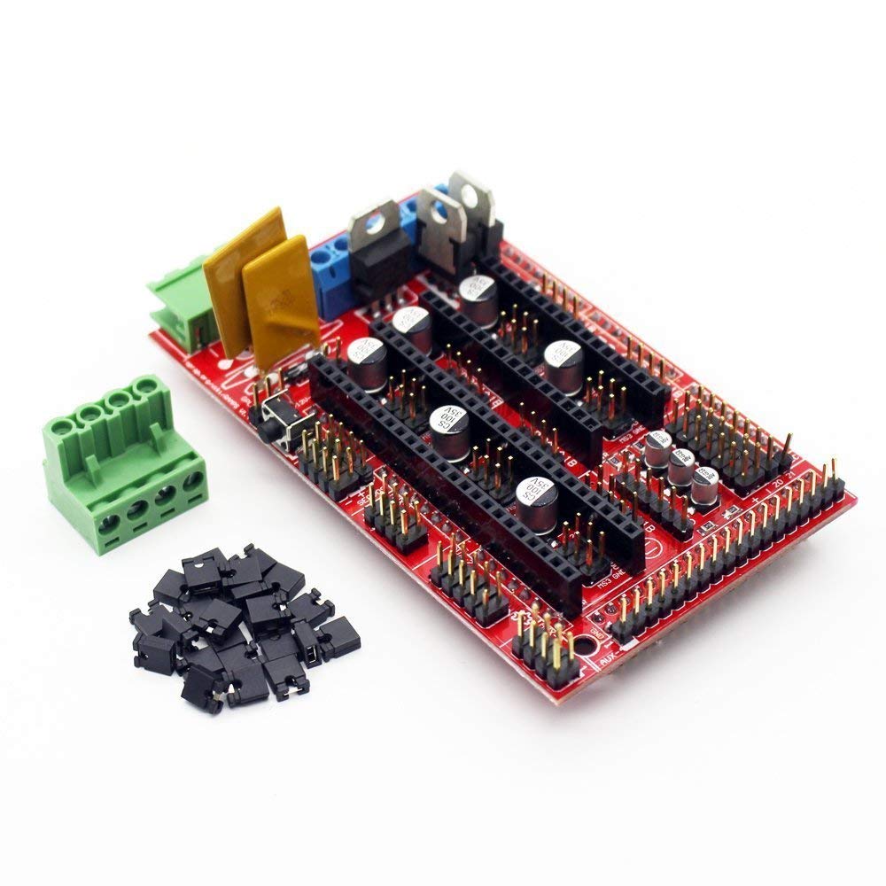 Controller stampante 3D RAMPE 1.4 Mega Shield per Arduino Reprap Prusa Mendel