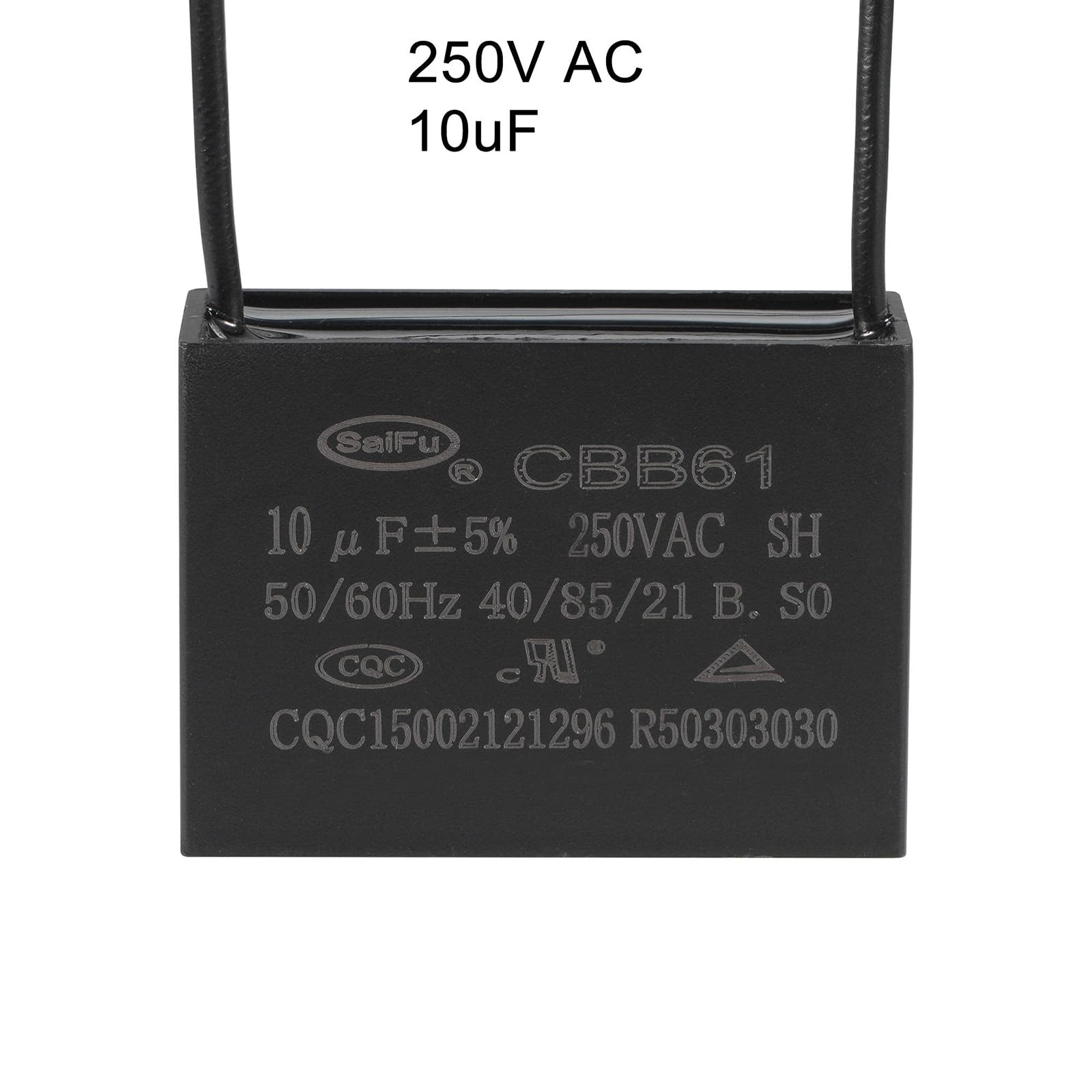 Snapklik.com : BOXONLY CBB61 10uF Ceiling Fan Capacitor 250V AC 40/85 ...