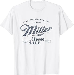 Miller High Life The Champagne of Beers Est. 1903 Vintage T-Shirt