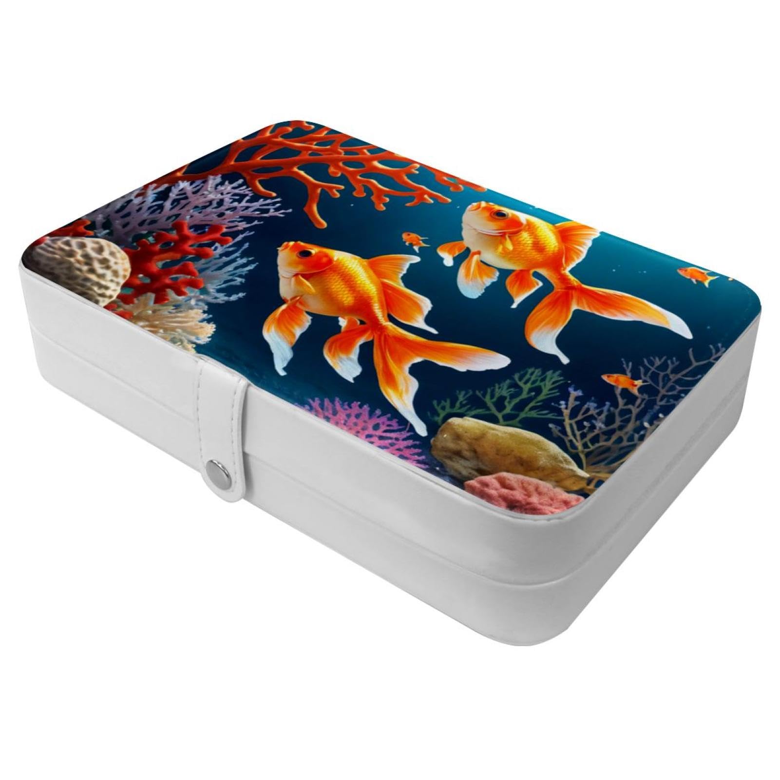 Boîte à bijoux de voyage : offrez ce joli poisson protecteur de bagues et colliers