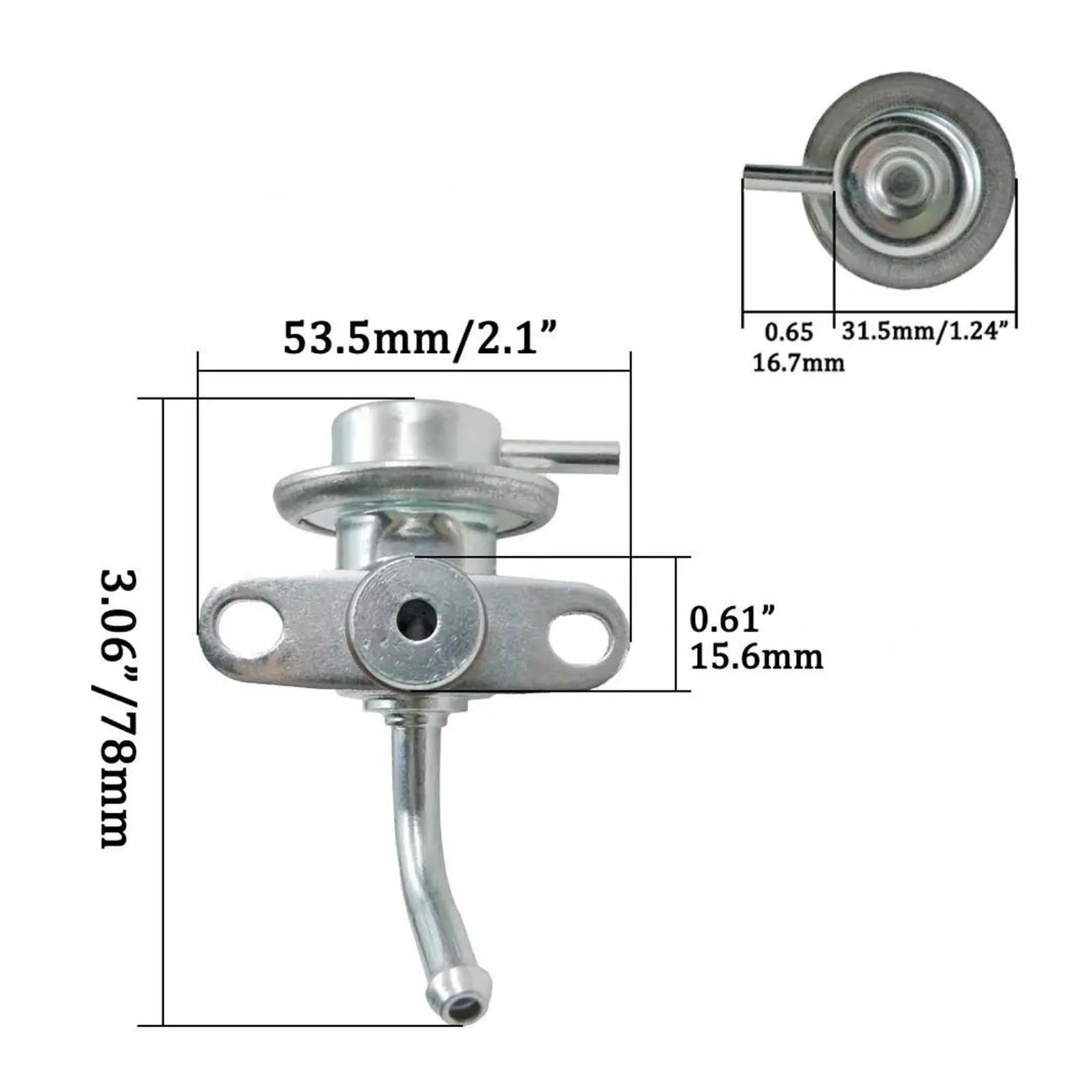Regulator ciśnienia wtrysku paliwa,Compatible With Mitsubishi