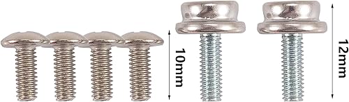 Miniatura 2 de Kit de reparación de casco de fútbol, kit de tornillos para máscara de casco, kit de hardware universal para máscara facial, kit de reparación de