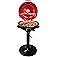 Techwood 1600W Indoor Outdoor Electric grill, Electric BBQ Grill, Portable Removable Stand grill, Red