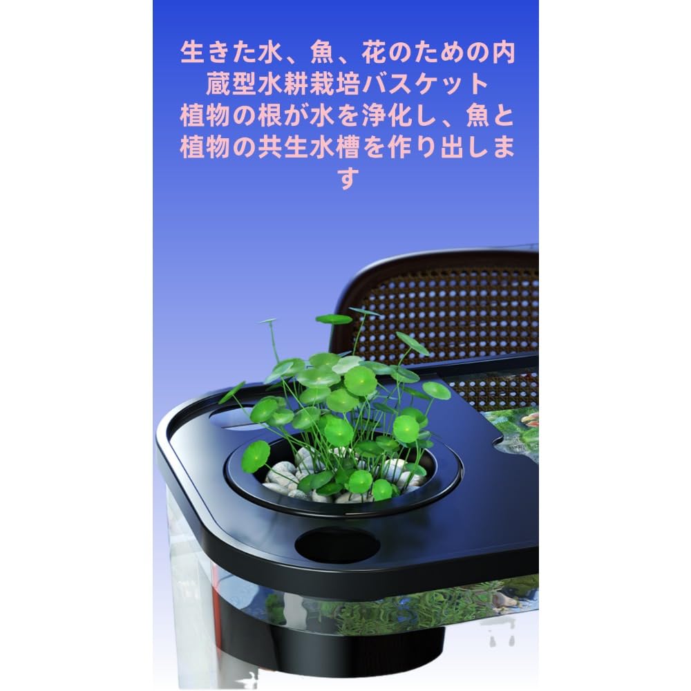 【全て新品】アクアリウムスターターキット(水槽他) Amazon | 水槽 アクアリウム スターターキット 一体型水槽セット 18点