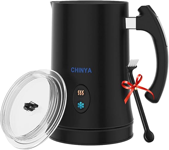 Milk Frother,CHINYA Automatic Milk Frother with Hot and