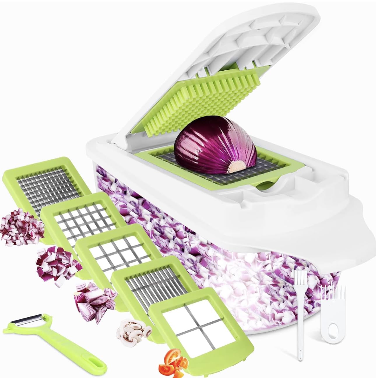 Mandoline de cuisine et coupe-légumes pour carotte et tomates