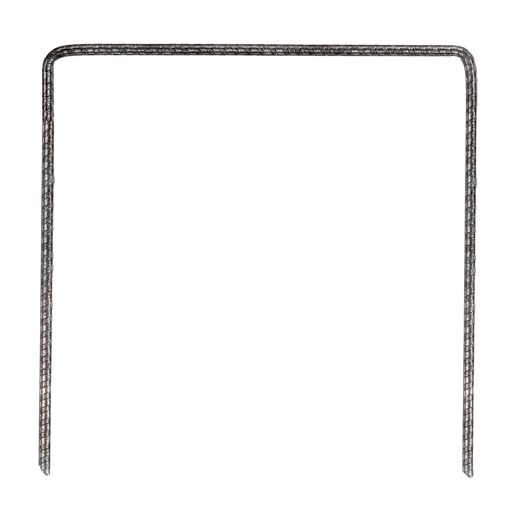 La Cordeline 60 Agrafes Paillage Acier Brut Ø 5mm 20x20cm Spécial Sols Durs
