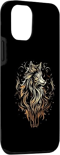 Miniatura 6 de Funda para iPhone 14 Pro Max Fenrir Wolf Viking Orgullo escandinavo Norsemen Odines Wolf