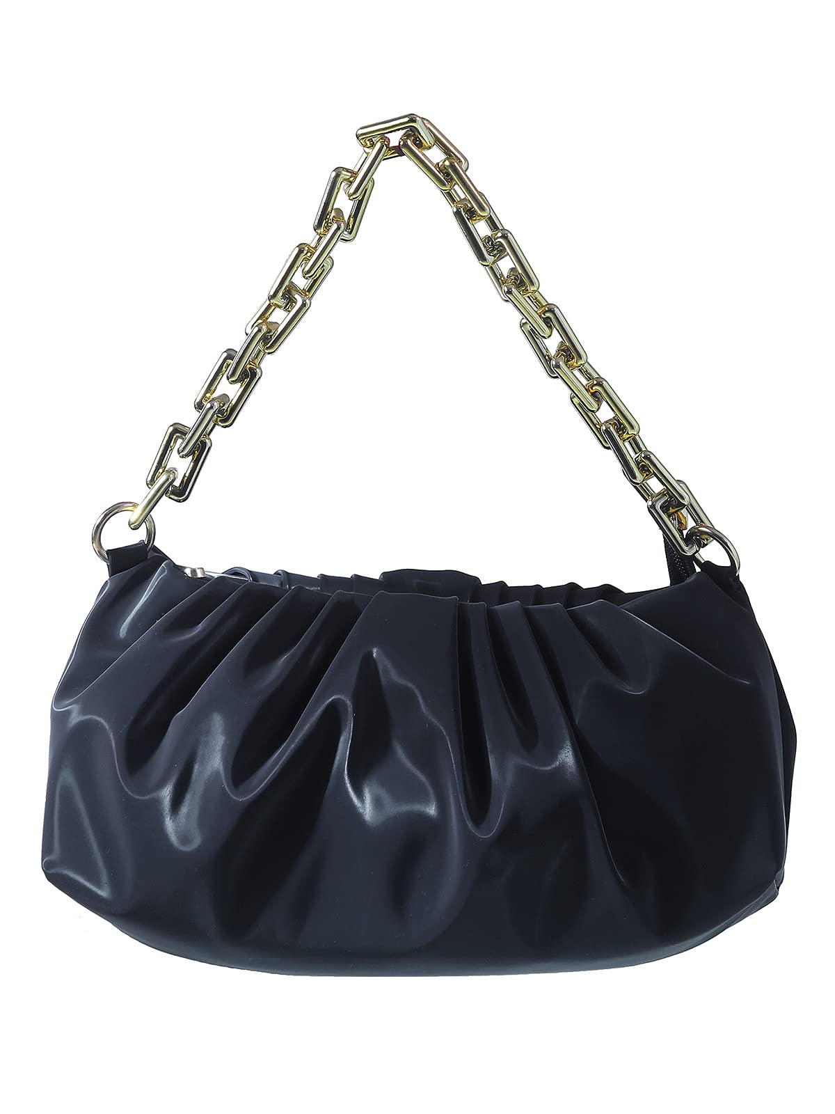 BELLISSA Solid Shoulder Bag For Women | Premium PU Leather Handbag With 1 Spacious Compartment | Side Shoulder & Crossbody Bags | Adjustable & Detachable Sling Strap