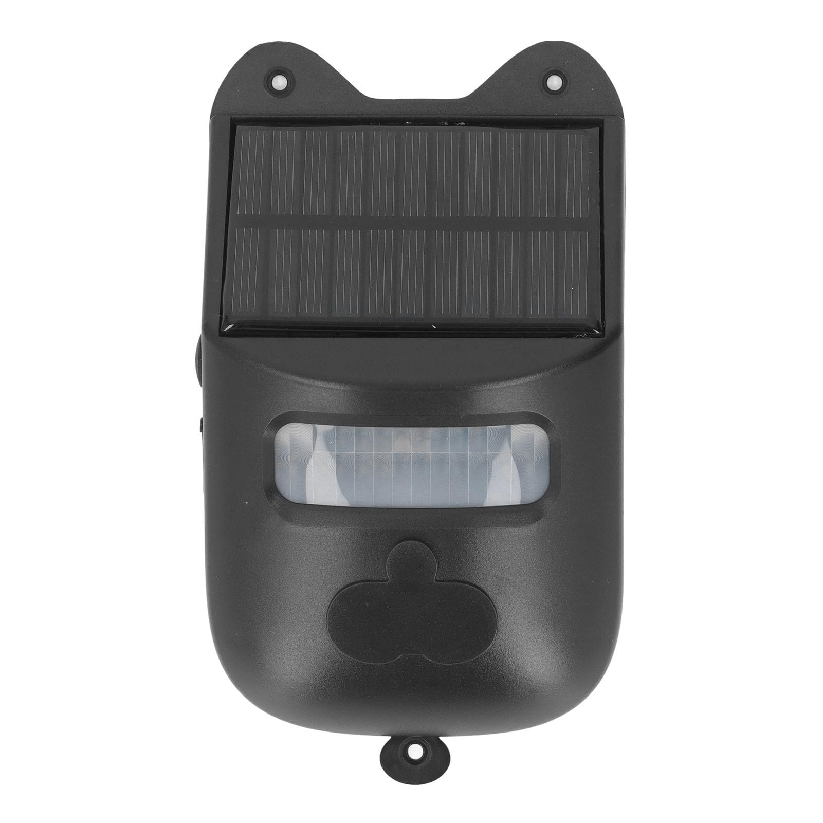 Alarma del Sensor de Movimiento Al Aire Libre con una Sirena de 129db y Luz Estroboscópica, Detector Infrarrojos IP65 con Energía Solar y USB 110-240V (Enchufe de la UE)