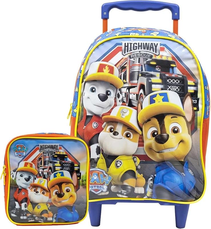 Mochila Com Rodinhas, Xeryus, Patrulha Canina X1 em oferta na Shopee