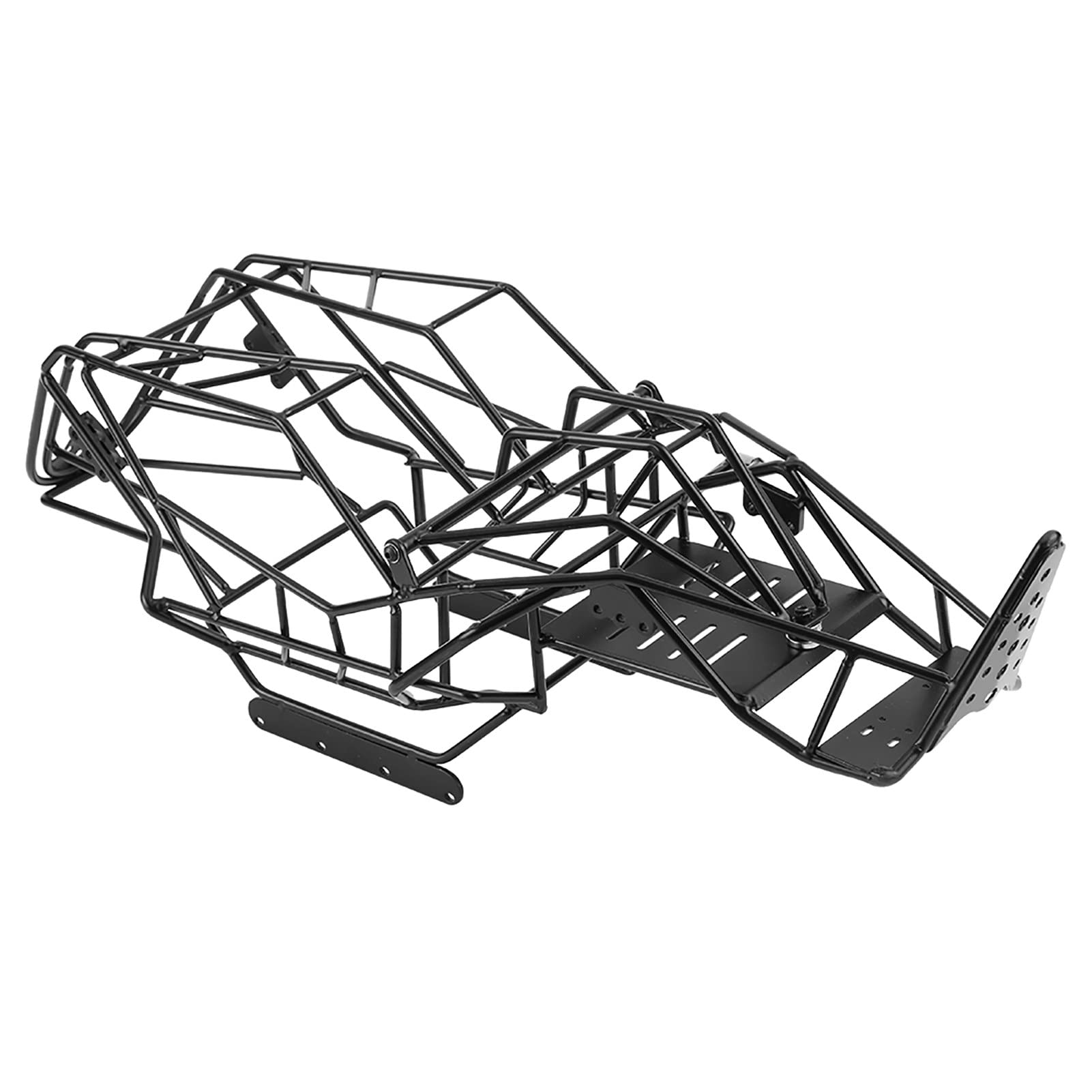 Black Metal Roll Cage Cage Ramka do osiowego Wraith 90018 1/10 Skala RC
