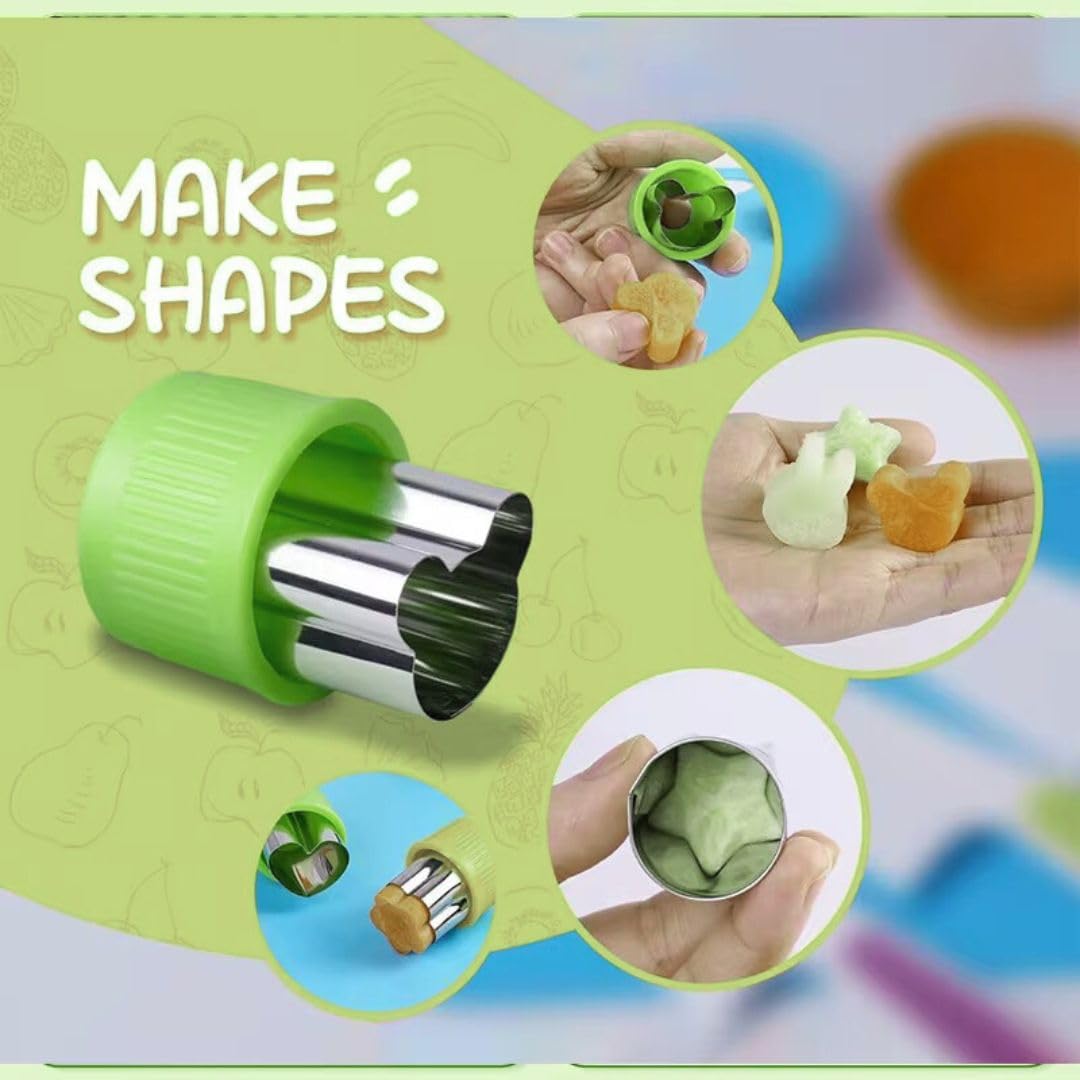 Ustensiles de Cuisine Enfant 31 Pièces - Kit Pâtisserie Sécurisé Montessori - Cadeau Éducatif 3-5 Ans
