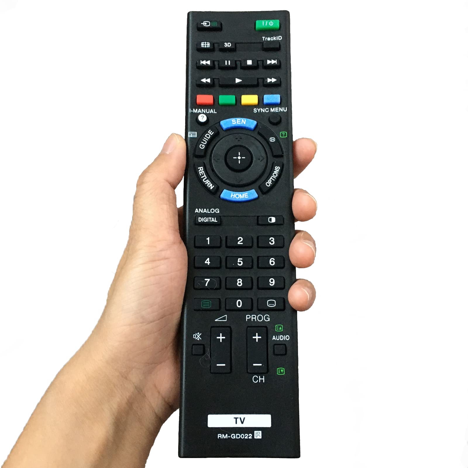 Replacement Remote Control RM-GD022 Compatible for Sony LCD TV RM-GD028 RM-GD029 RM-GD030 RM-GD031 RM-GD032 RM-GD033 KDL26EX550 KDL40EX650 KDL46EX650 KDL46HX850 KDL55HX750