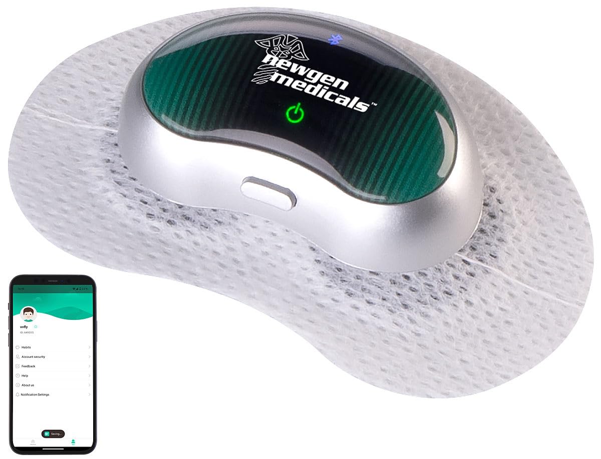 newgen medicals Schnarchgerät: Smarter, elektrischer Schnarchstopper mit App, Muskelstimulation (Anti Schnarchgerät, Schnarch-Stopper, PC)